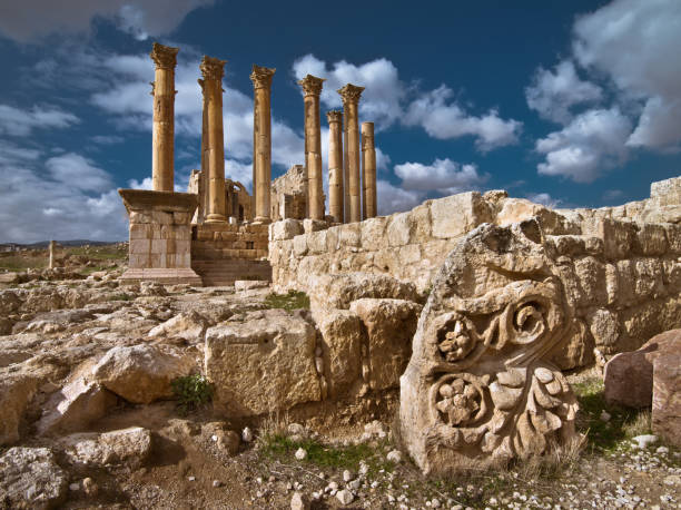 Baalbek ruins. Lebanon