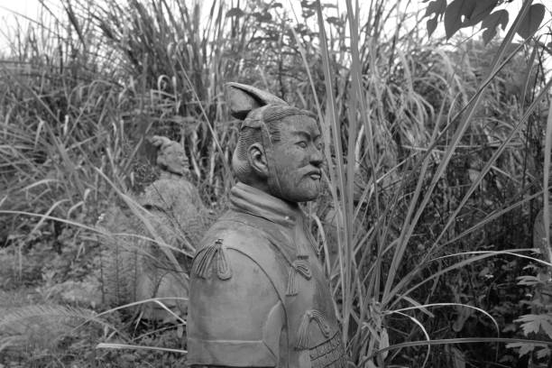 istock The Terracotta Army in wild grass 2150396873