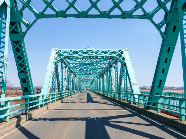 istock Moiwa Bridge over the Tokachi River (Toyokoro Town, Hokkaido) 2150397110