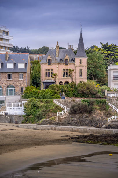 Beachfront manor house located in French Brittany