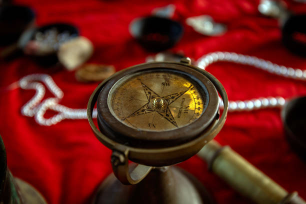 Doha, Qatar - December 01, 2023: A collection of real pearls by pearl divers in the Arabia Gulf. Dhow Festival Qatar