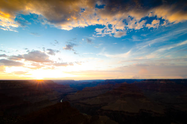 istock The Grand Canyon Lit By The Setting Sun 2150399520