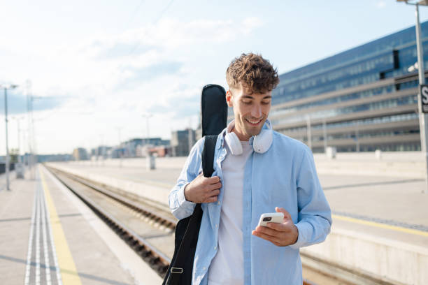 istock Young musician on the move 2150401852