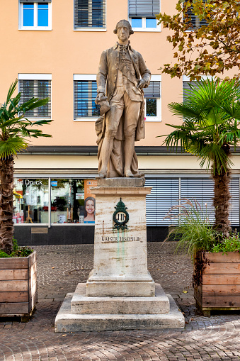 Monument to Kaiser Joseph II, Villach, Austria