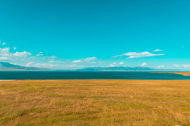 Sailimu Lake scenery in Xinjiang, China