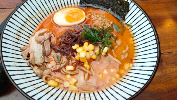 istock Typical Japanese culinary delights: ramen menu 2150406841