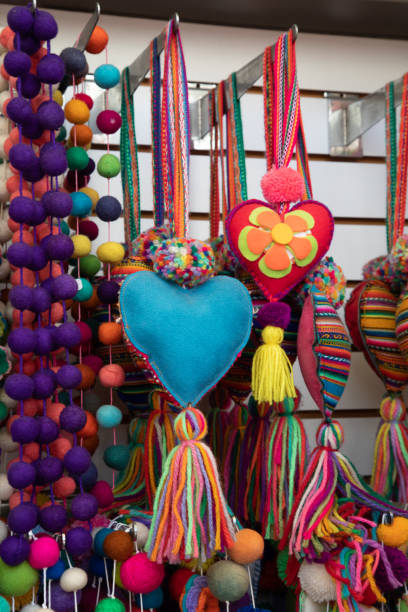 istock Assorted handcrafted souvenirs from Peru peruvian culture traditional 2150411896