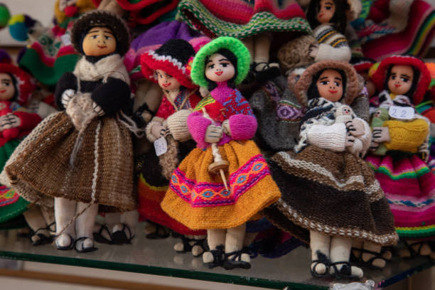 istock Assorted handcrafted souvenirs from Peru peruvian culture traditional 2150411963