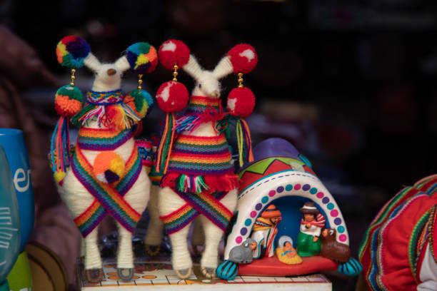 istock Assorted handcrafted souvenirs from Peru peruvian culture traditional 2150414324
