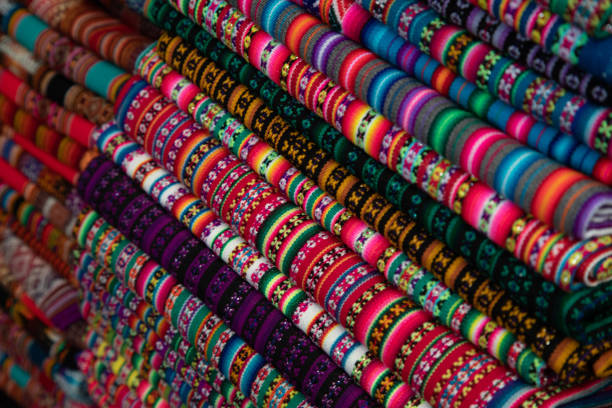 istock Assorted handcrafted souvenirs from Peru peruvian culture traditional 2150415269