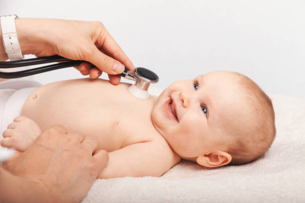 istock Happy Baby During Medical Check-Up 2150423226