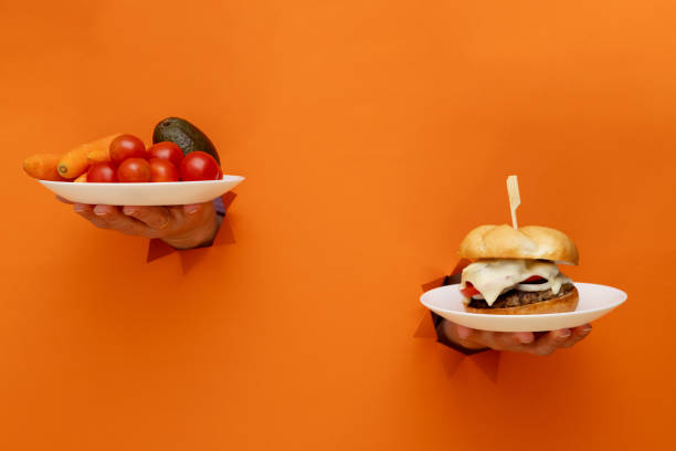 3 3D Burger On White Background