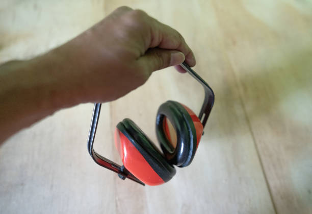 Shell Type Sound and Noise Dampener for Factory Workers