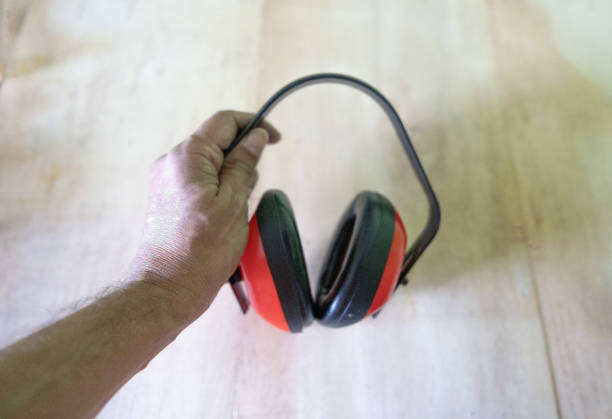 Shell Type Sound and Noise Dampener for Factory Workers