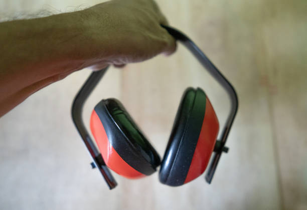 Shell Type Sound and Noise Dampener for Factory Workers