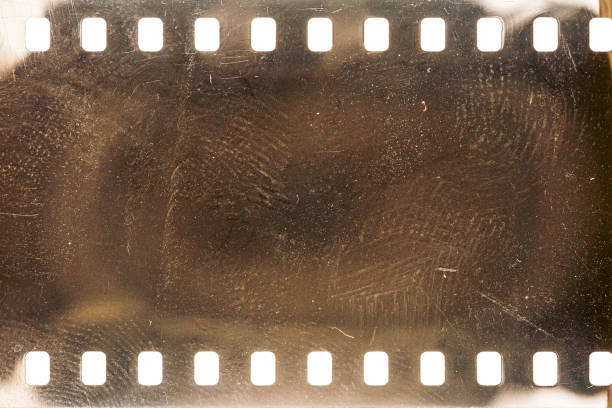 istock Dusty and grungy 35mm film texture or surface 2150433294