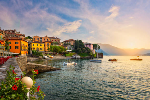 istock Bright evening in Varenna 2150444134