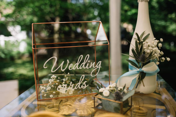 istock wood box for cards at wedding reception 2150446649