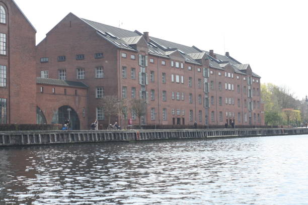 istock A large, beautiful building with a brick facade 2150448729