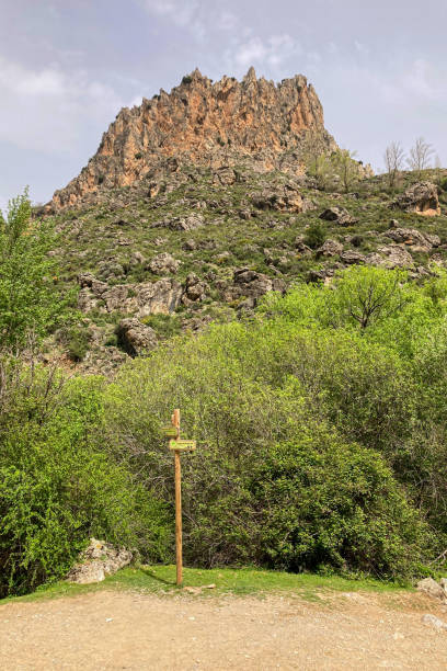istock Trail of Sabina over Monachil river 2150451362