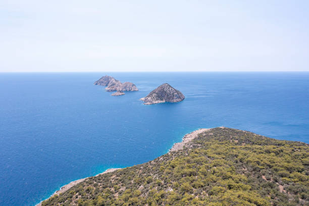 istock Aerail view of Gelidonya Lighthouse - Antalya 2150461332