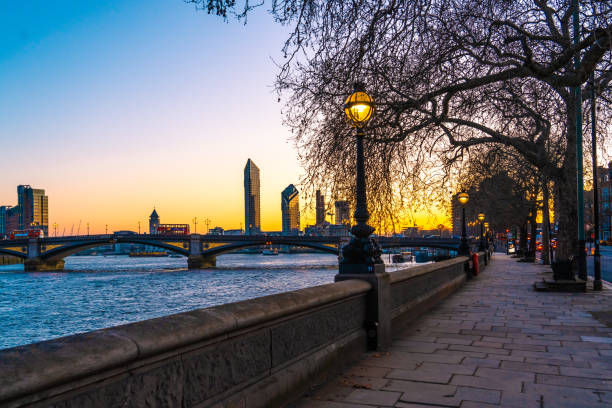 istock Embankment at Hammersmith, London 2150471750