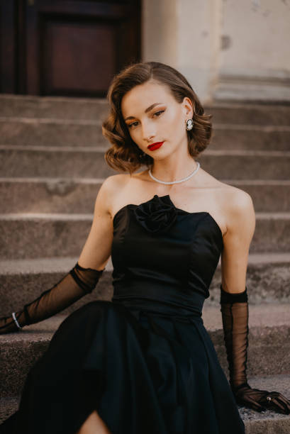 istock Young female student model psoing for senior prom pictures 2150478967