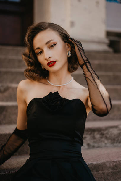 istock Young female student model psoing for senior prom pictures 2150478972