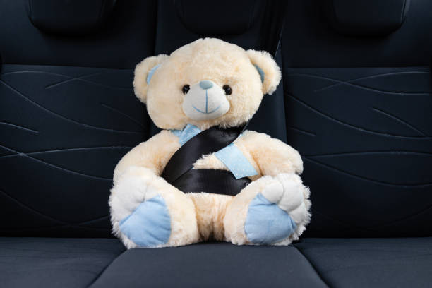istock Child safety in the car concept. 2150505020
