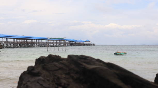 istock blurred bokeh light of sea and calm sky 2150506243