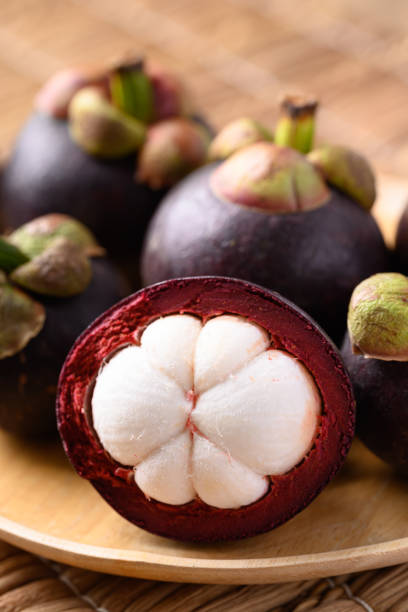 Mangosteen fruit ready to eating, Tropical fruit