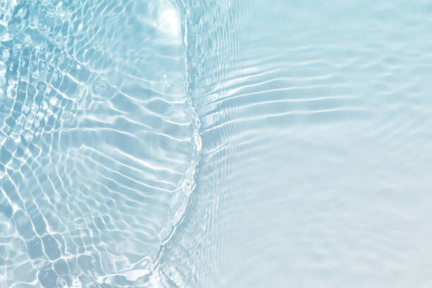 istock abstract blue water wave. natural swirl pattern texture. background photography. 2150510966