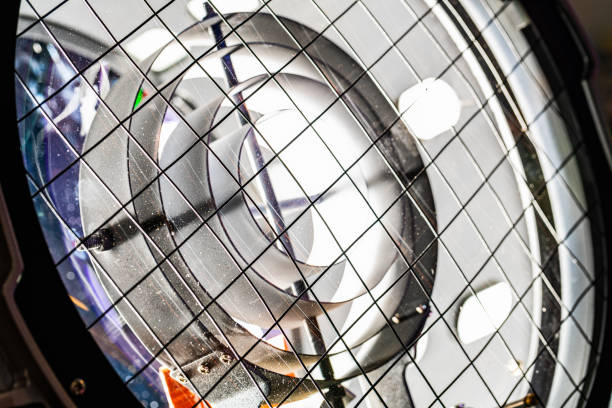 spotlight. Equipment for indoor shooting.