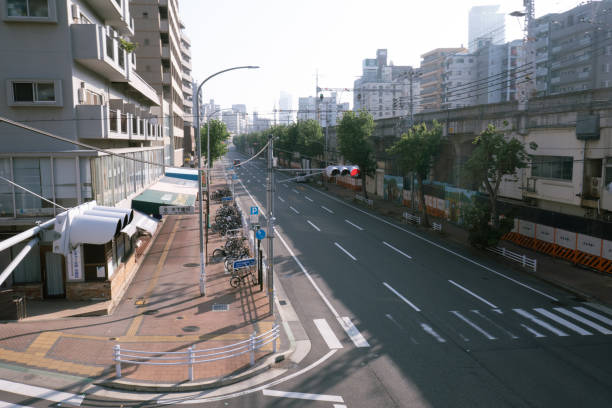 istock Town in the morning 2150518806
