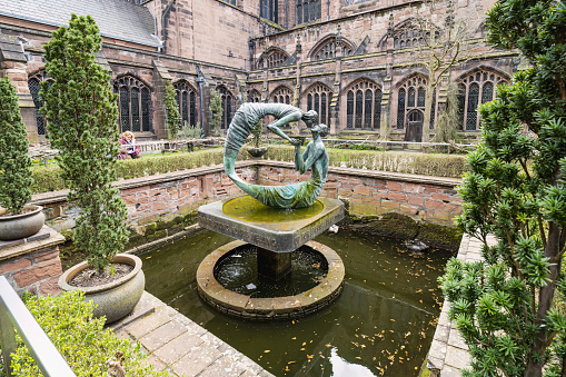22.03.2023 Chester, Cheshire, UK. Chester Cathedral is many things to many people; a vibrant community of worship, an ancient abbey, an archaeological treasure, a cultural hub, a centre of musical excellence