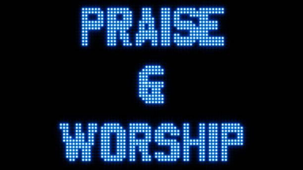 istock LED light board with the word 