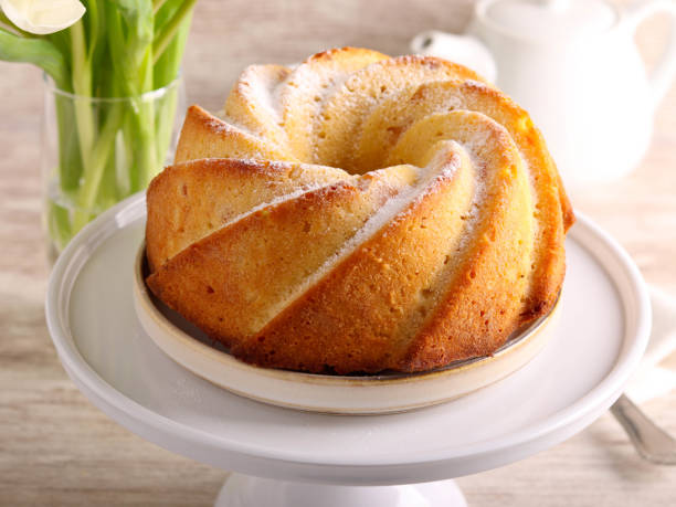 istock Homemade ring cake with icing sugar 2150524173