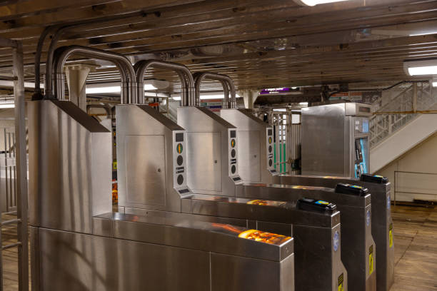istock Chicago,Illinois Metro Loop Line Train at Downtown - CTA - Elevated rail tracks - Stock Photo 2150525577