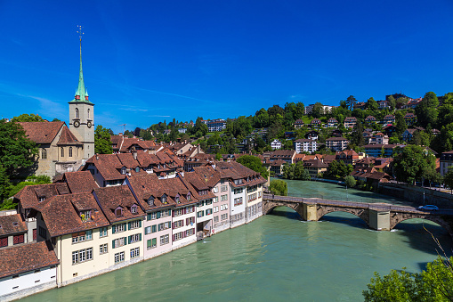 View at Bern in a beautiful summer day, Switzerland