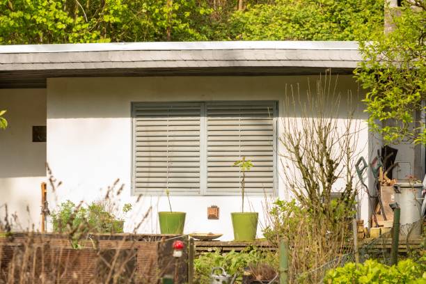 istock garden shed in the spring sun 2150555951