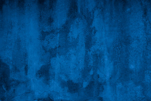 istock Old wall pattern texture cement blue dark abstract  blue color design are light with black gradient background. 2150557504