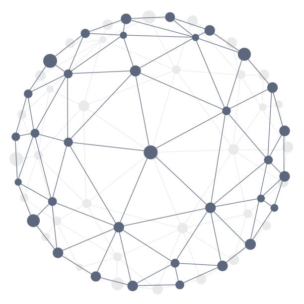 istock the connection of business team, the network of internet, web connected with the dot 2150564311