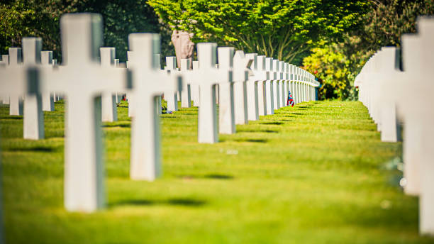 istock American cemetery in Normandy 2150570222