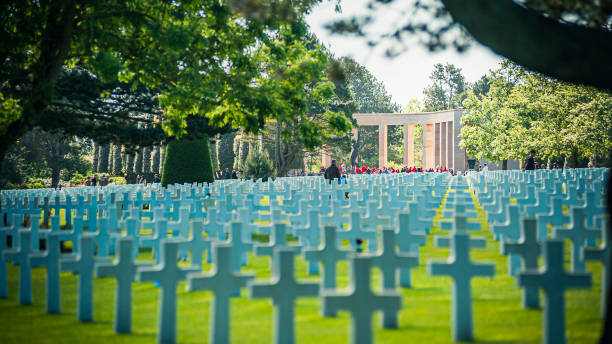 American cemetery in Normandy