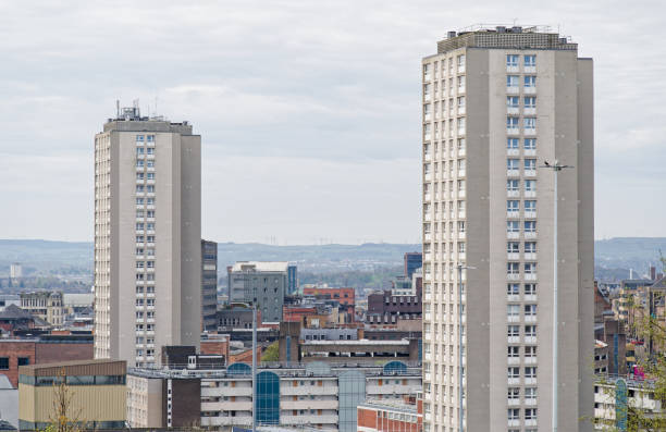 istock High rise council flats in Glasgow city 2150572371