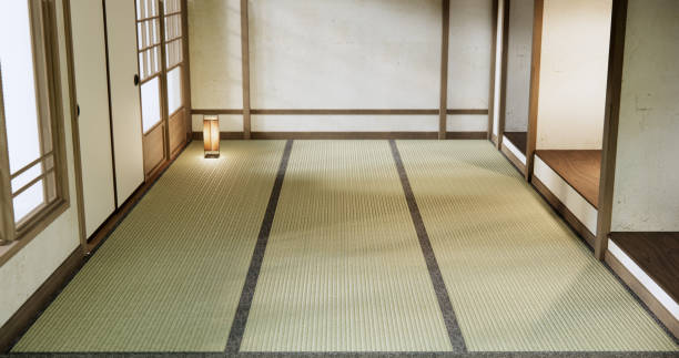 istock Empty room, original Japanese style mixed with modern minimal. 2150577666