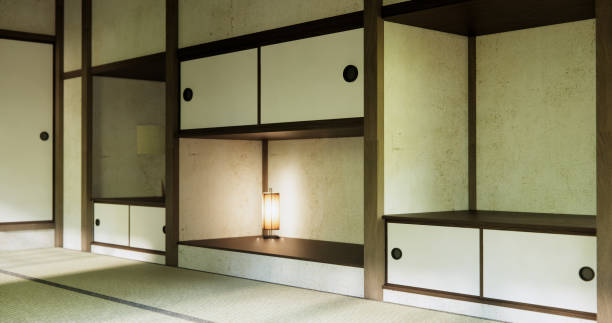istock Empty room, original Japanese style mixed with modern minimal. 2150577749