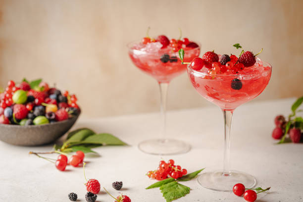 istock Glass of berry cocktail 2150584323