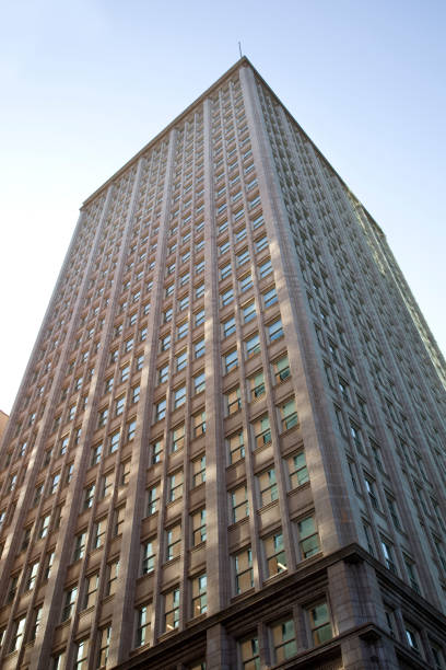 istock Large apartment building looking up 2150588783
