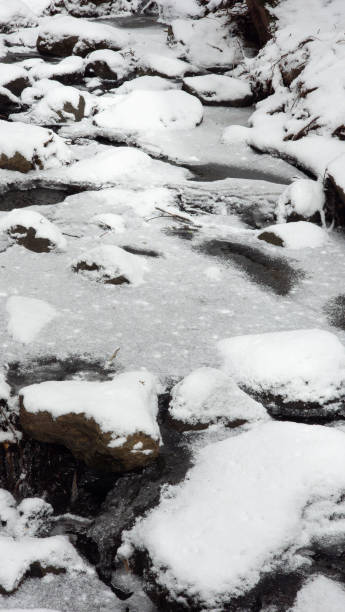 istock Pretty stream the Canadian forest 2150591646